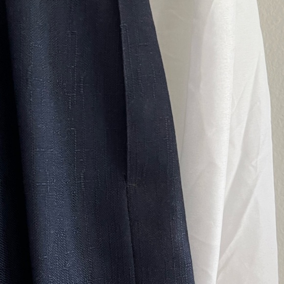 Kasper: NEW Vintage Skirt Set Yellow with black button front. Size 14 - Picture 7 of 10